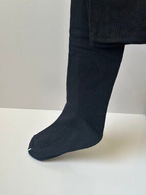 Black Knee-High Socks - Unisex, New